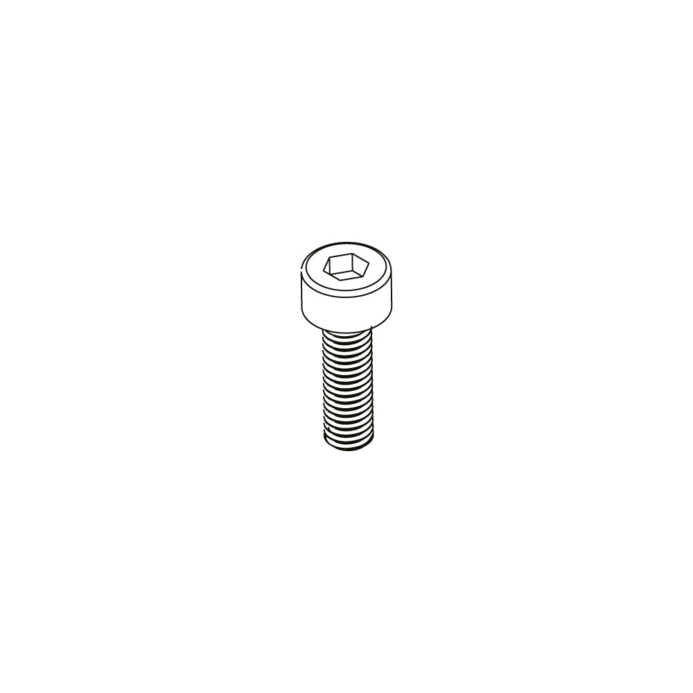 Vis TCHC M3x10mm