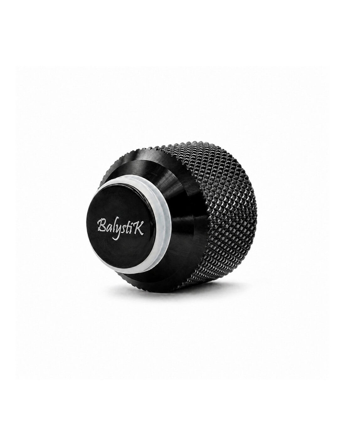 Balystik Bouchon en aluminium CNC pour bouteille HPA avec joints - Black Ops