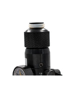 Balystik Bouchon en aluminium CNC pour bouteille HPA avec joints - Inferno Red