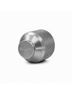 Balystik Bouchon en aluminium CNC pour bouteille HPA avec joints - Titanium Silver