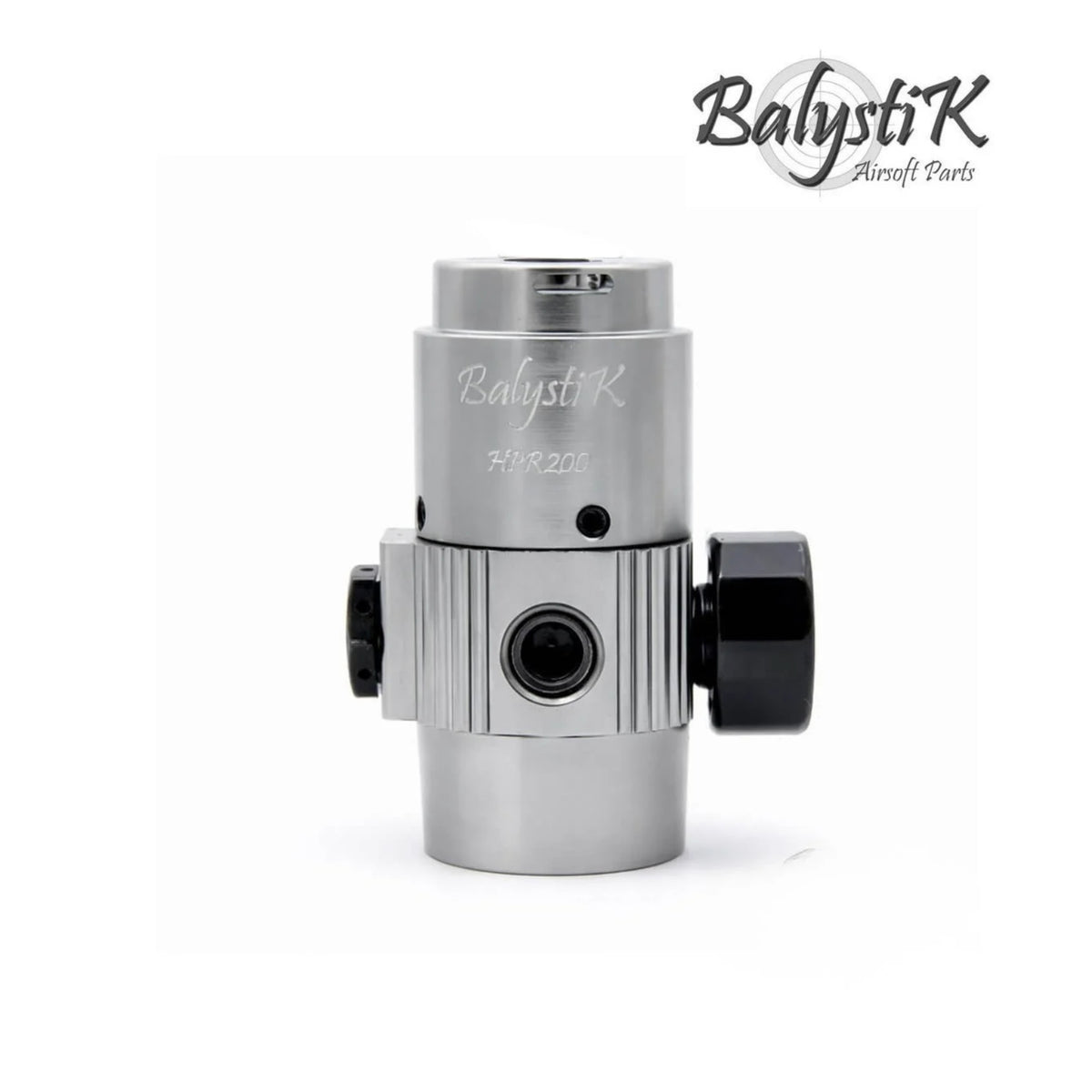 Balystik HPR200 Ultra-Compact HPA Regulator – Titanium Silver – US
